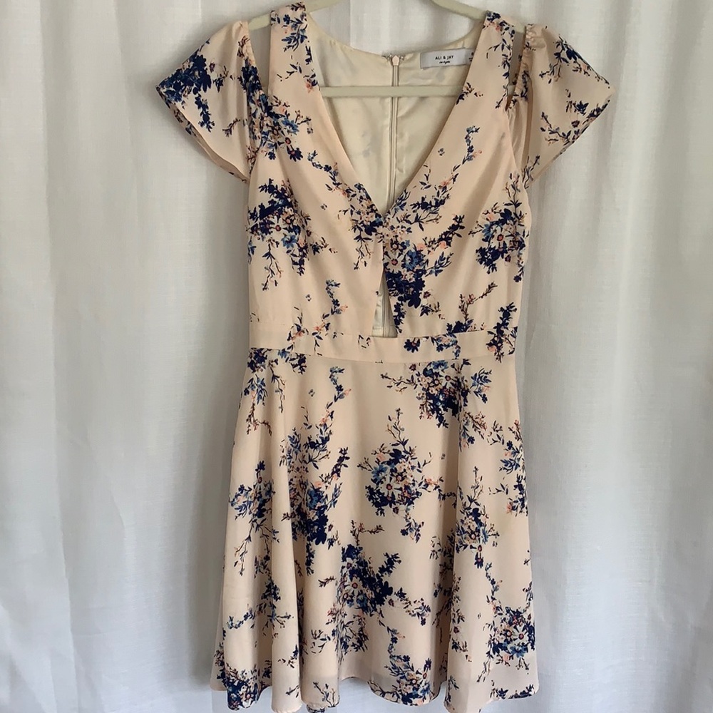 Nordstrom— ALI & JAY floral cut out dress